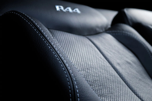 Robinson R44 Custom Stitched Interior Seats (Black/Gray)