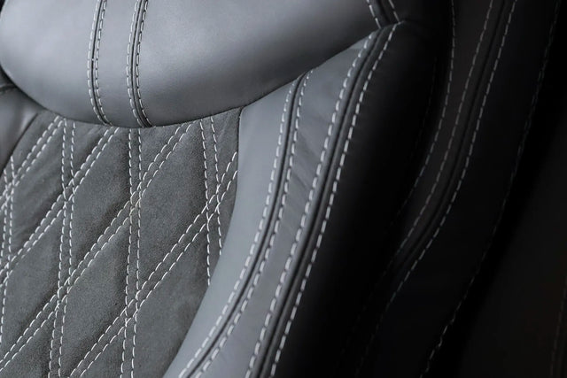 Robinson R44 Custom Stitched Leather Interior Seats | Gray |